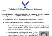 Bæjarmálafundur