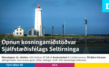 Opnun kosningamiðstöðvar Sjálfstæðisfélags Seltirninga