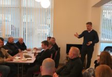 Forystan fundaði á Patreksfirði