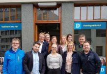 Bjarni á farandsfæti á Vestfjörðum