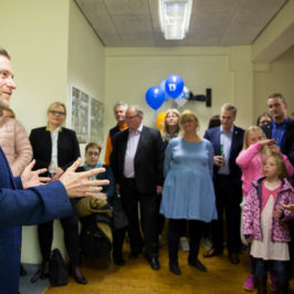 Kosningamiðstöð í Árbæ