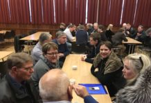 Rangæingar tóku vel á móti þingflokknum