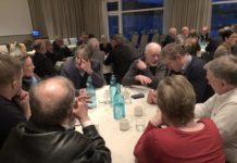 Borgarnes 41. viðkomustaður þingflokksins